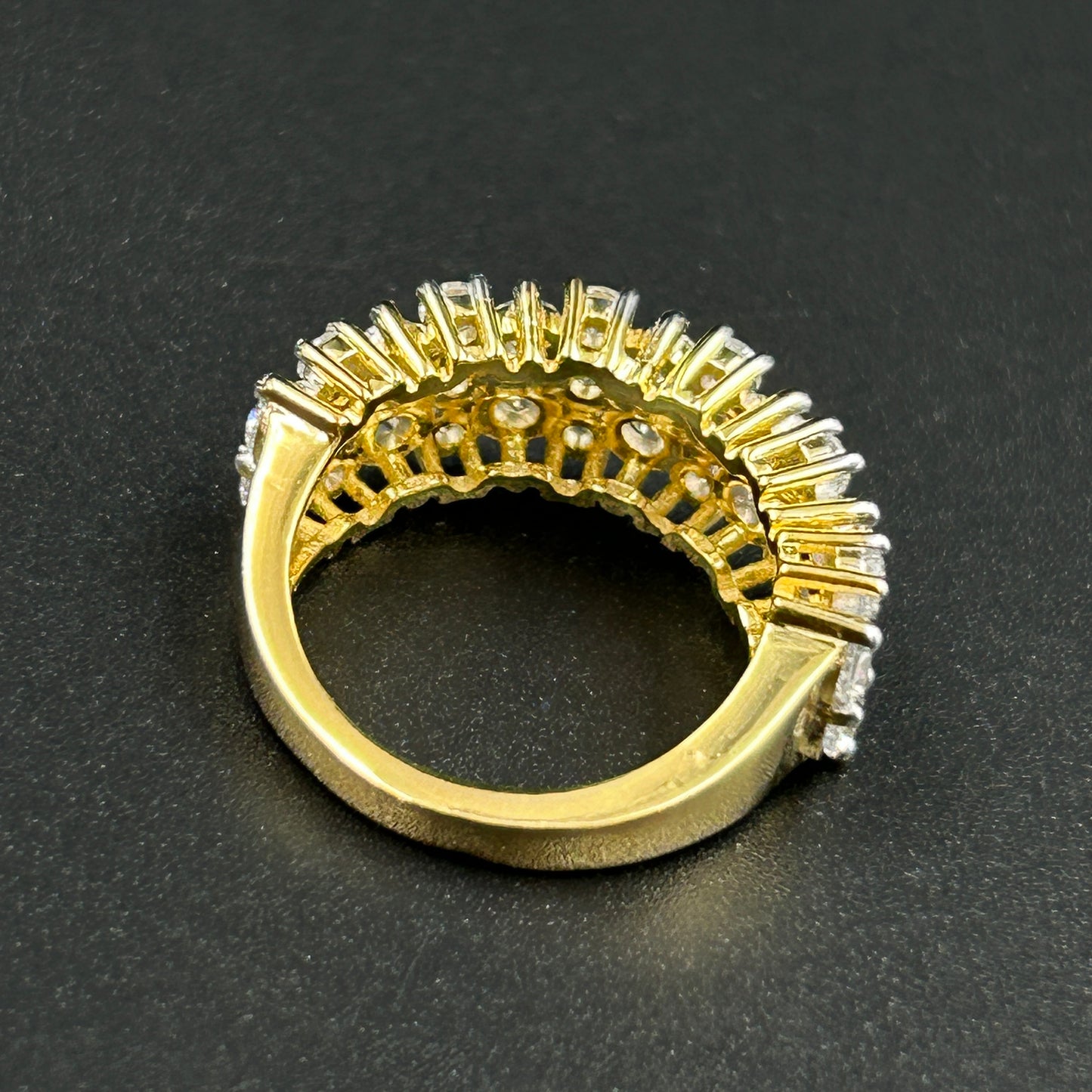 Yellow Silver Women's Ring