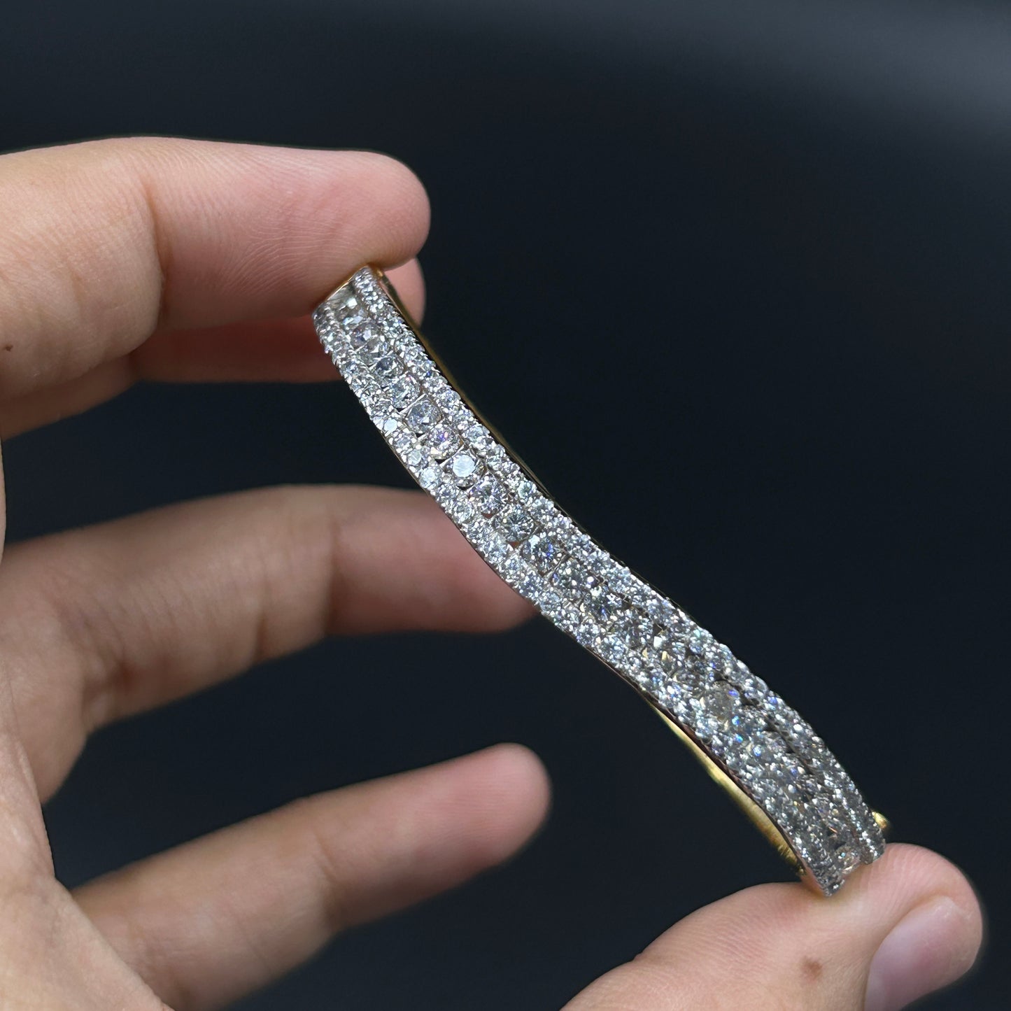 Beautiful Bangle Bracelet - Silver Bracelet