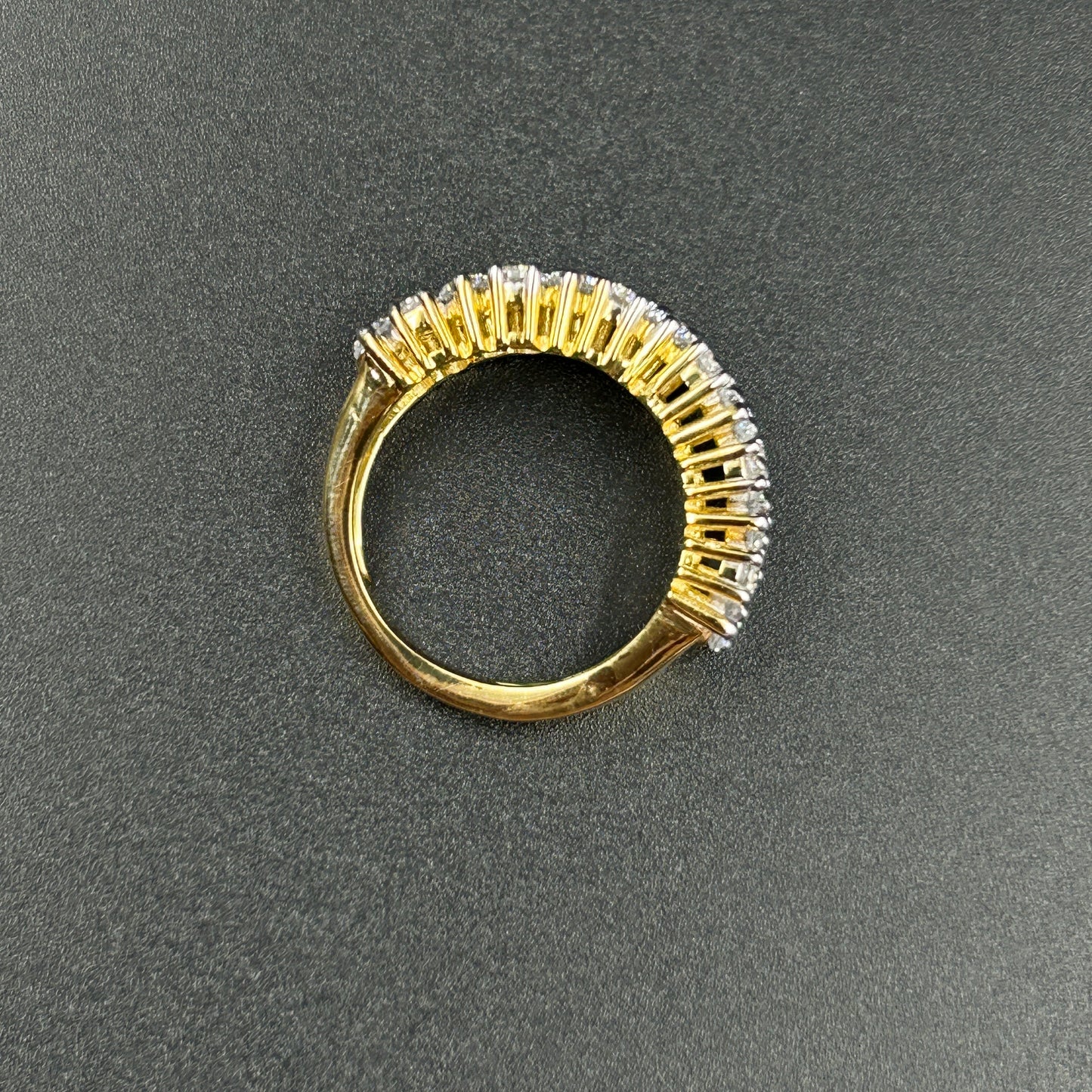 Yellow Silver Women's Ring