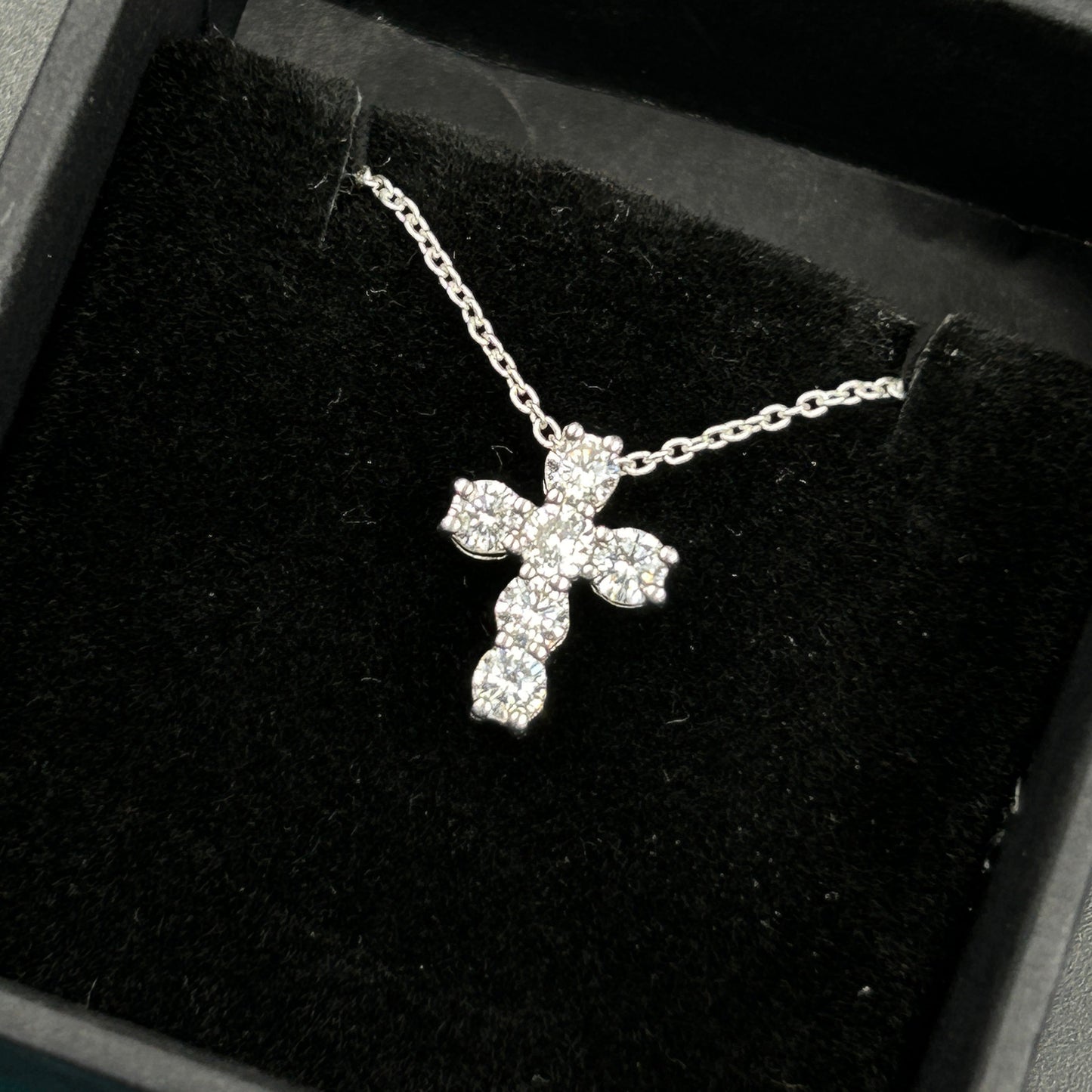 Silver Jesus Cross Pendant - Minimal Pendant