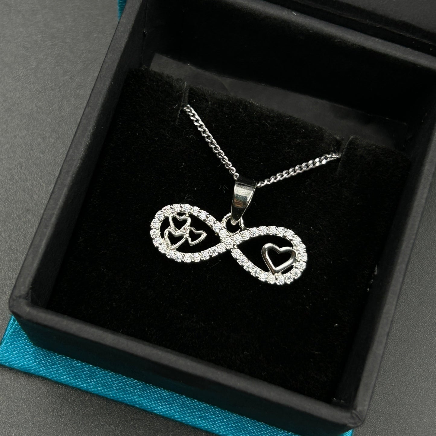 Silver Infinity Pendant - Sterling Silver Pendant (1)