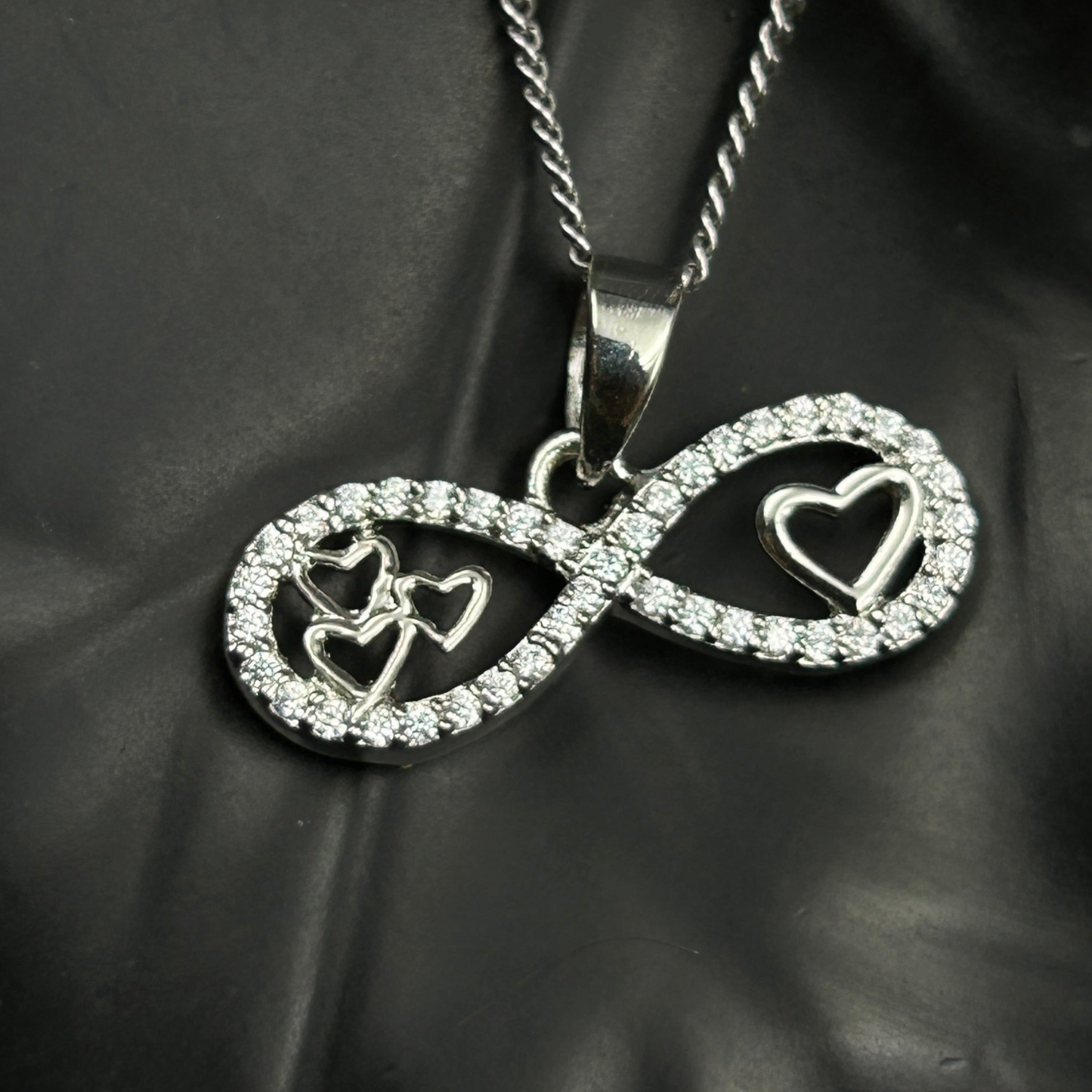 Silver Infinity Pendant - Sterling Silver Pendant (1)