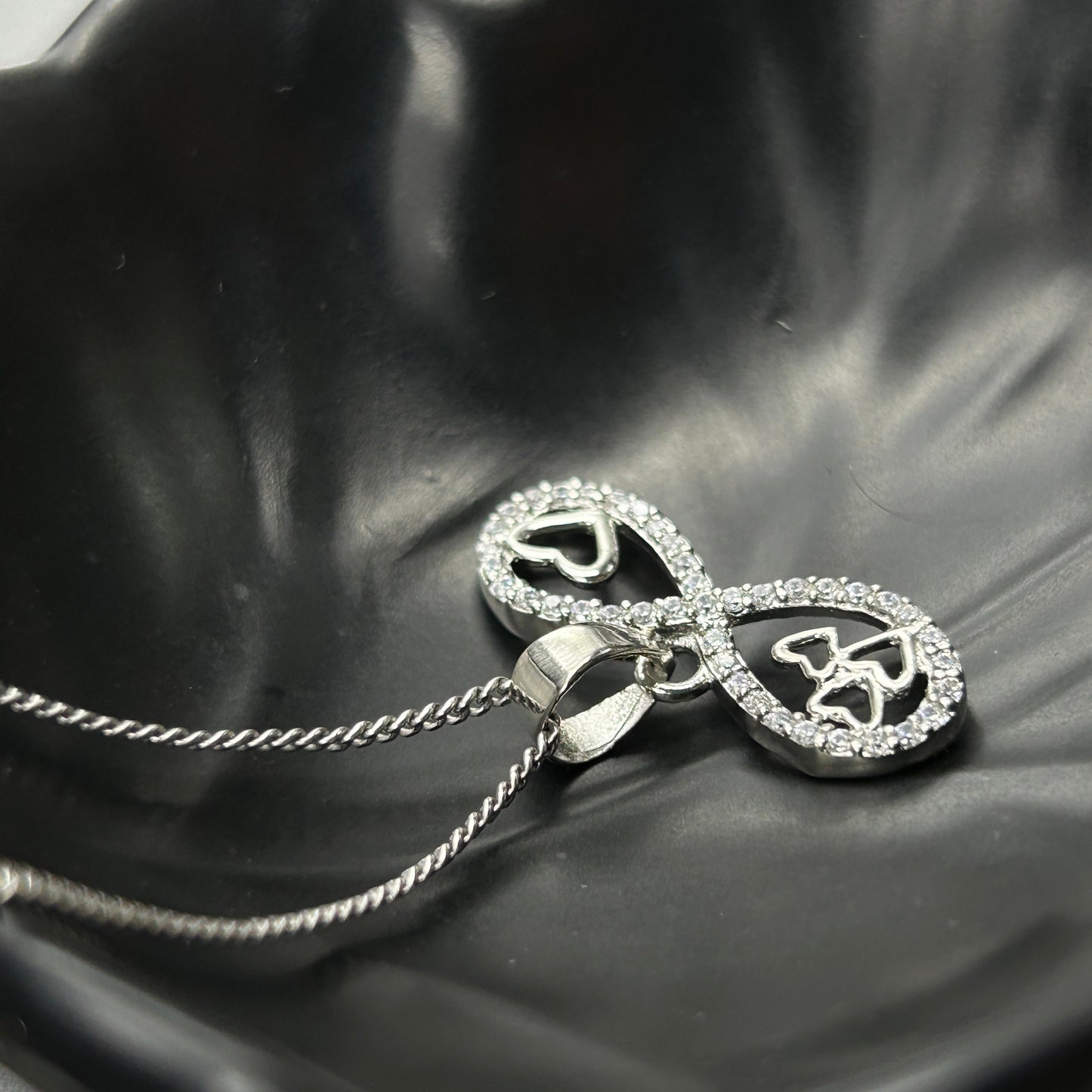 Silver Infinity Pendant - Sterling Silver Pendant (1)