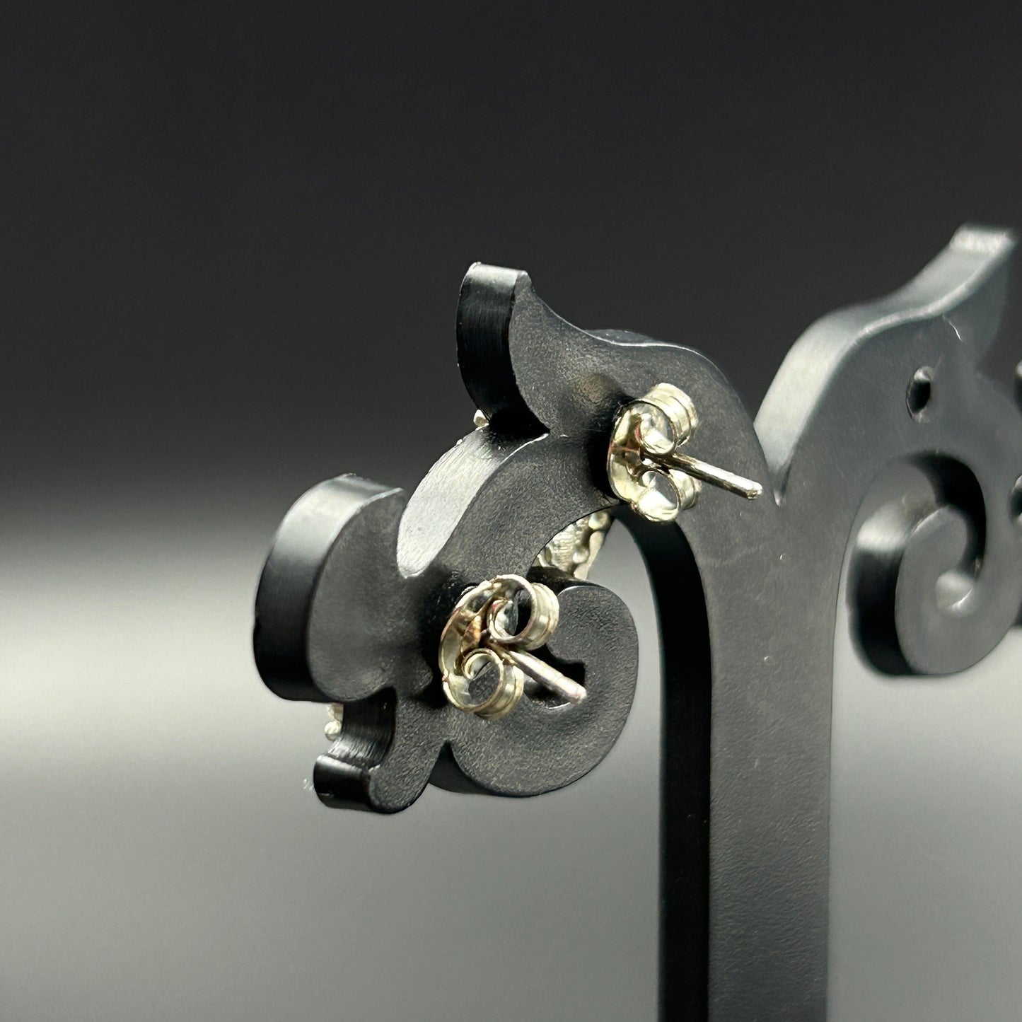 Diamond Heart Earring - 92.5 Silver