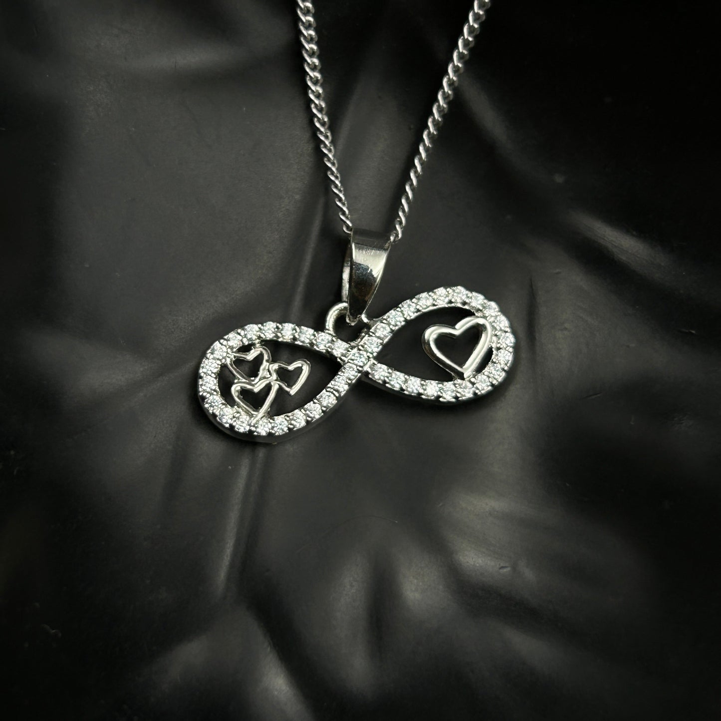 Silver Infinity Pendant - Sterling Silver Pendant (1)