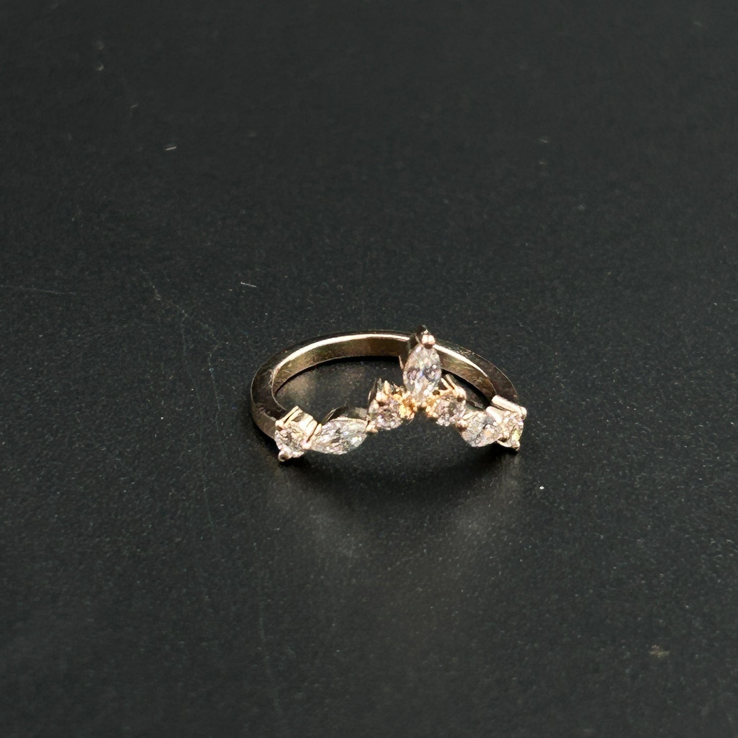 Silver Diamond Ring