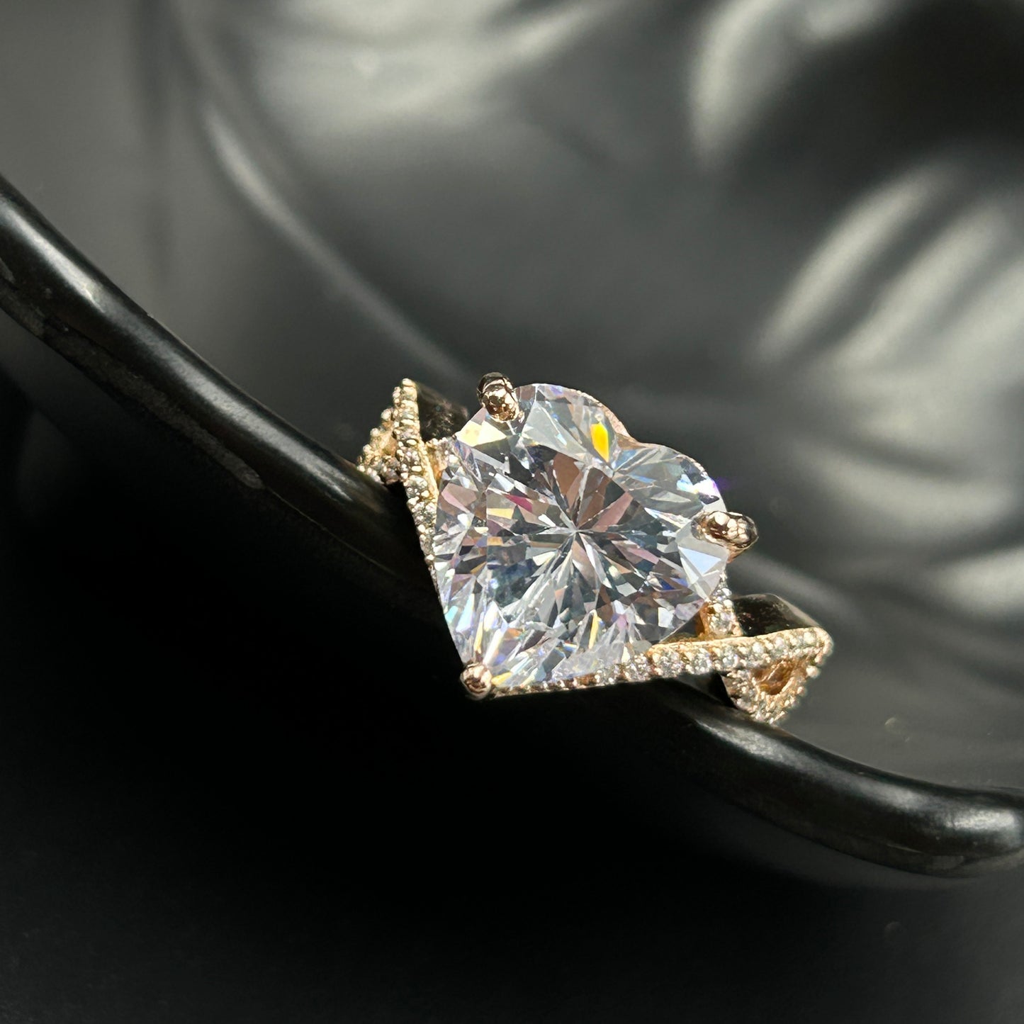 Heart Silver Ring - Love Ring