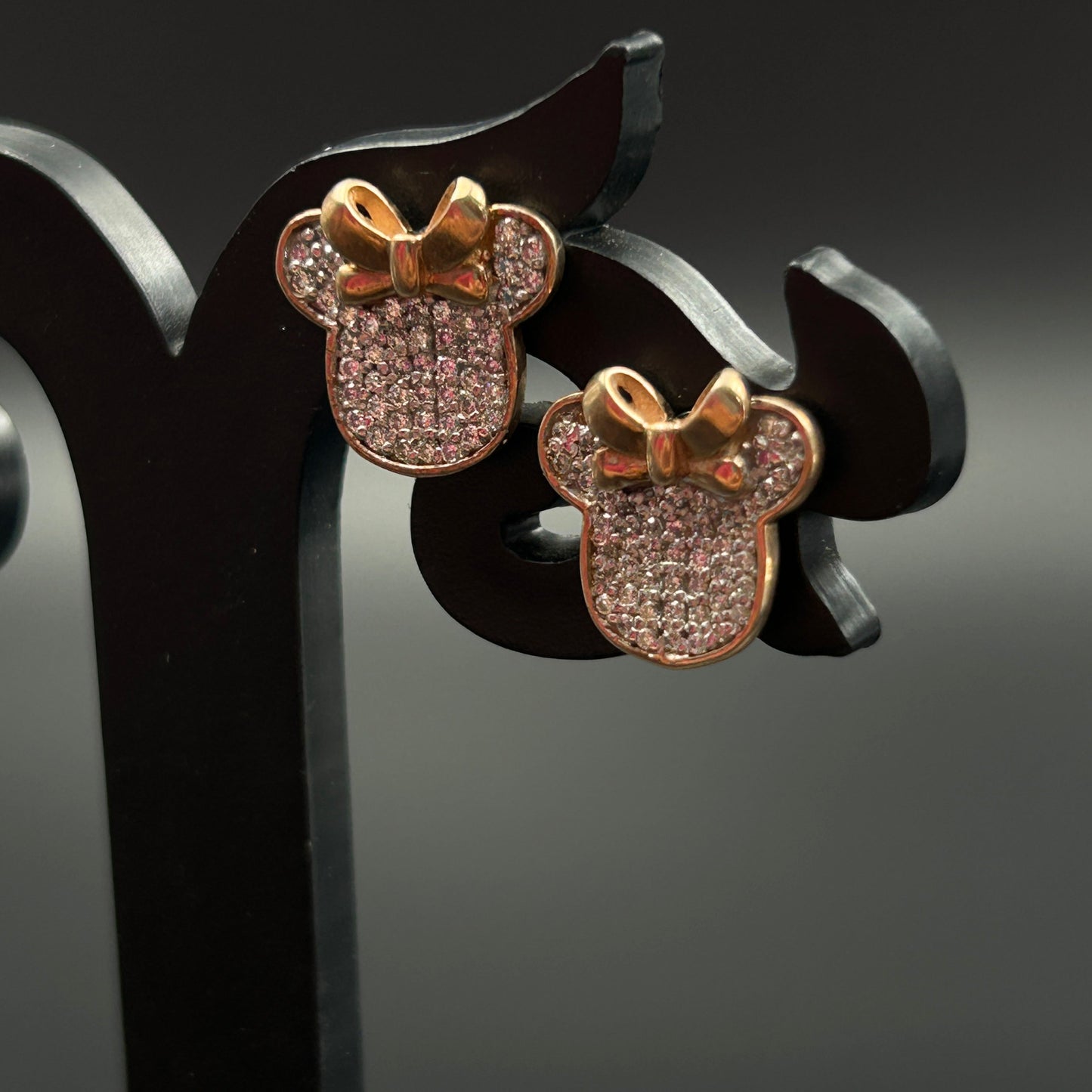 Mickey Earrings - Pure Silver