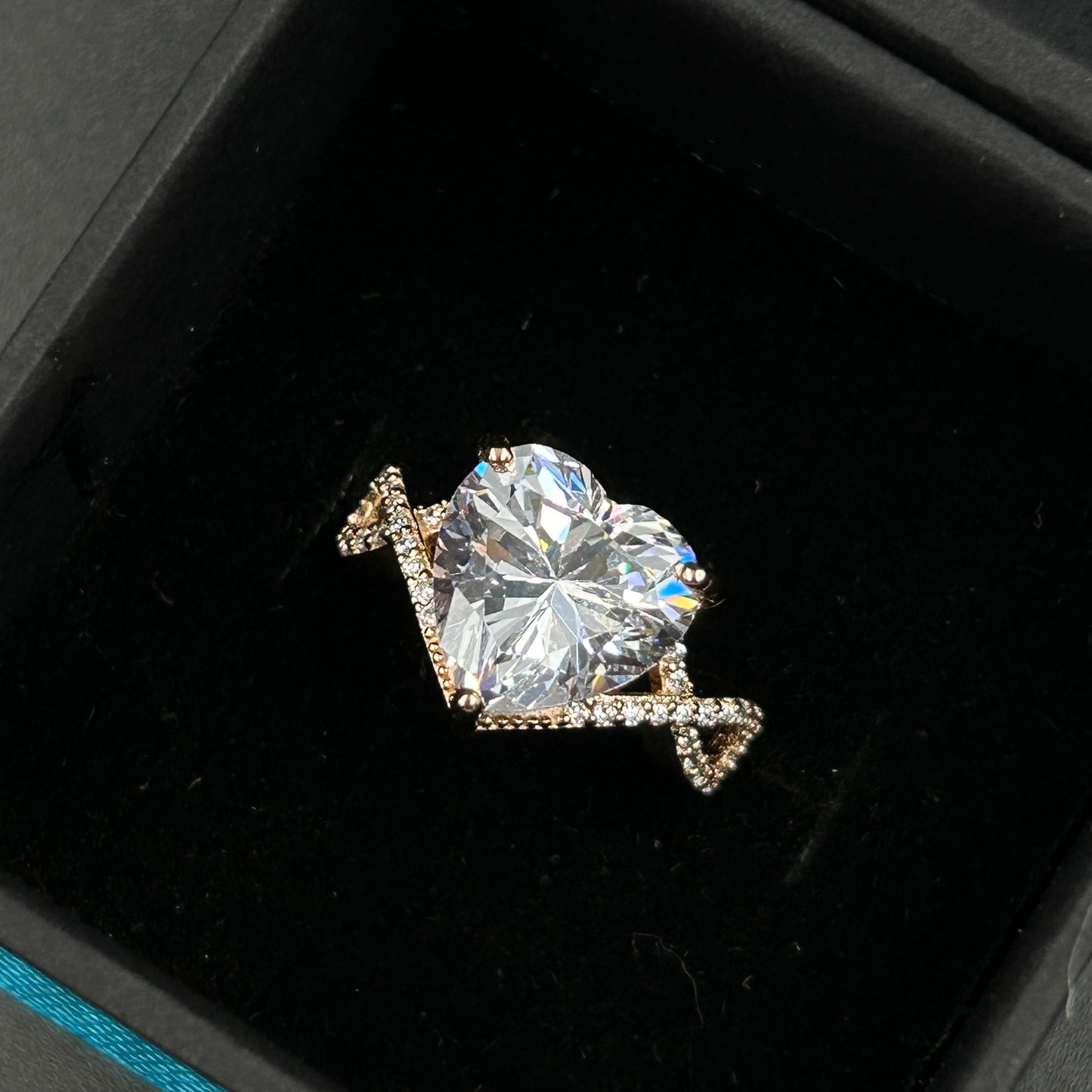 Heart Silver Ring - Love Ring