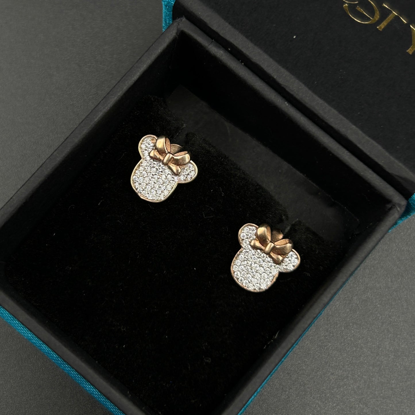 Mickey Earrings - Pure Silver