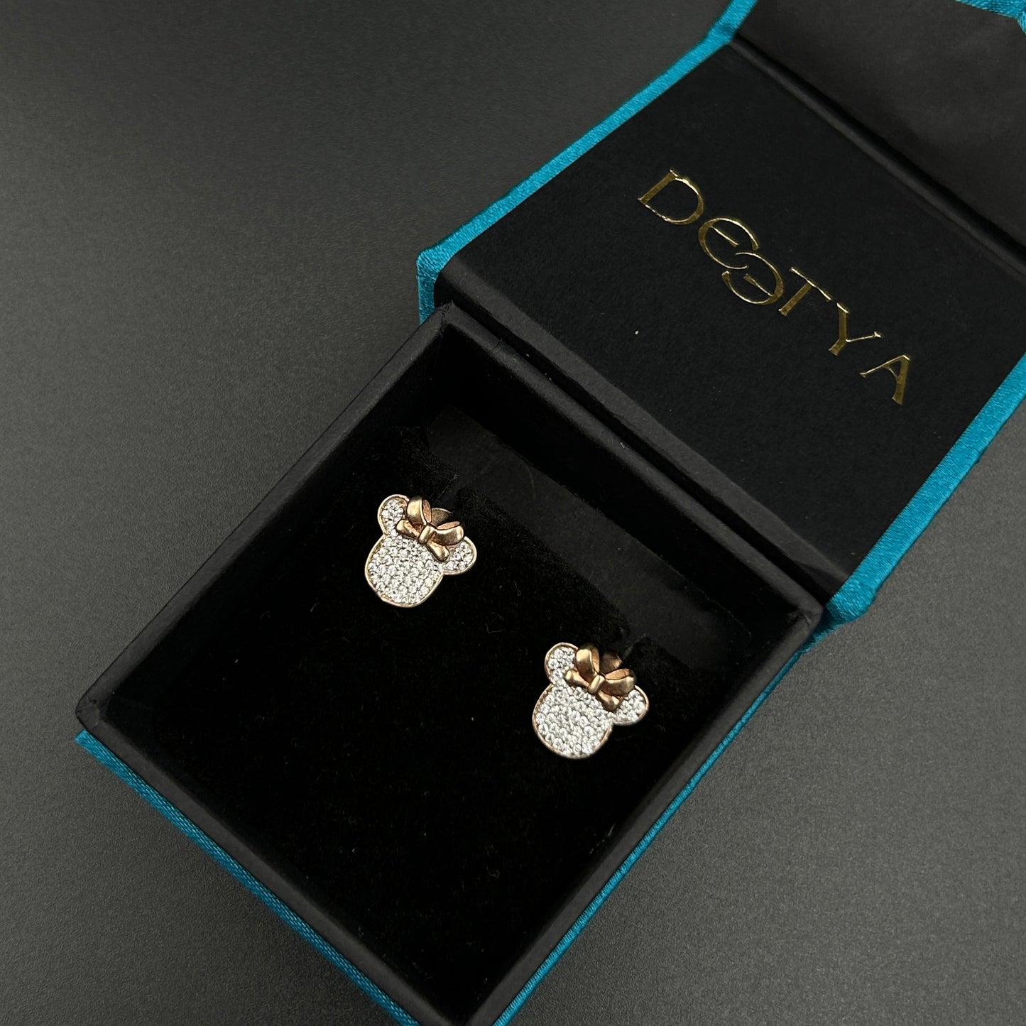 Mickey Earrings - Pure Silver