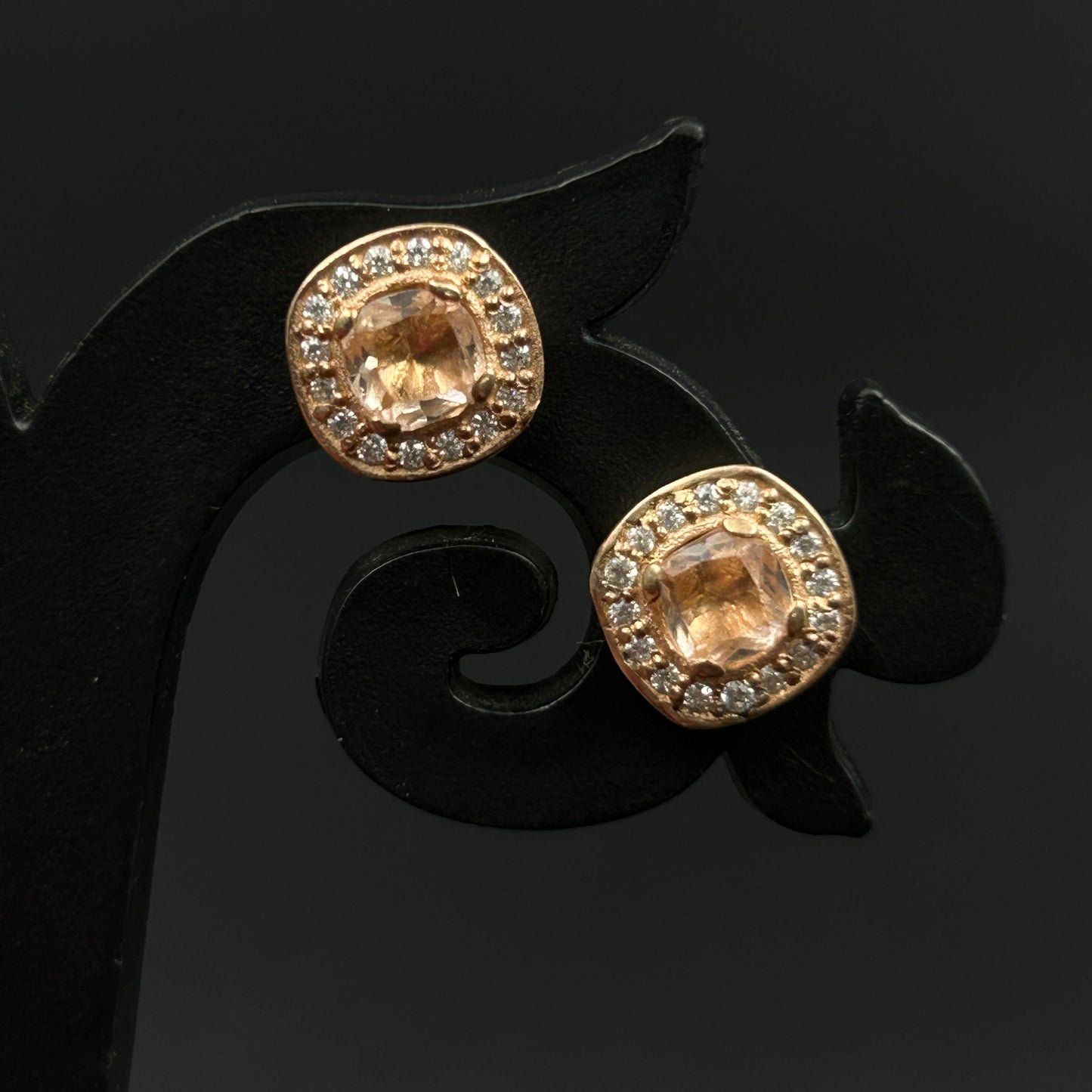 Women's Rose Gold Earrings