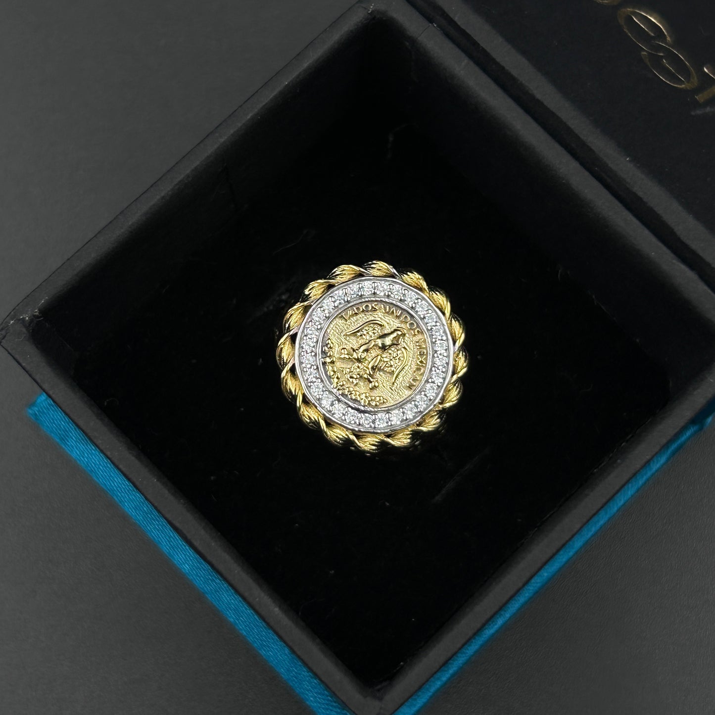 Coin Ring - Silver Men's Ring