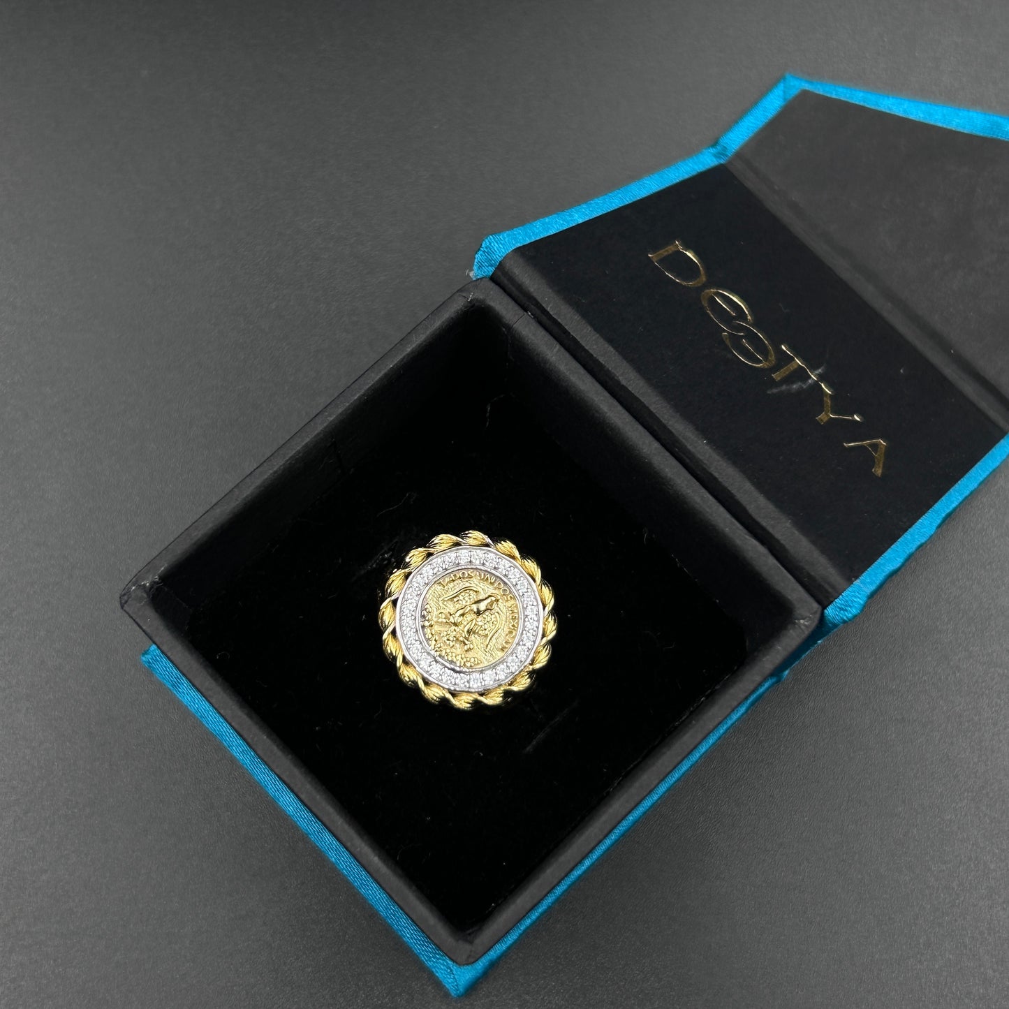 Coin Ring - Silver Men's Ring