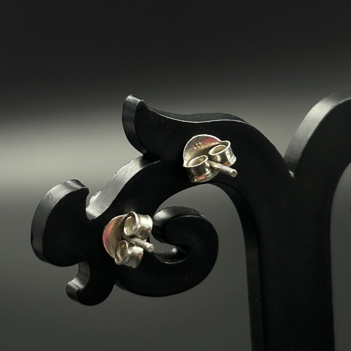 BOW Earrings - Minimal Silver Earrings