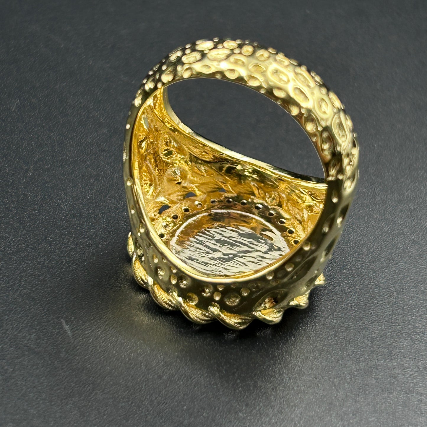 Coin Ring - Silver Men's Ring