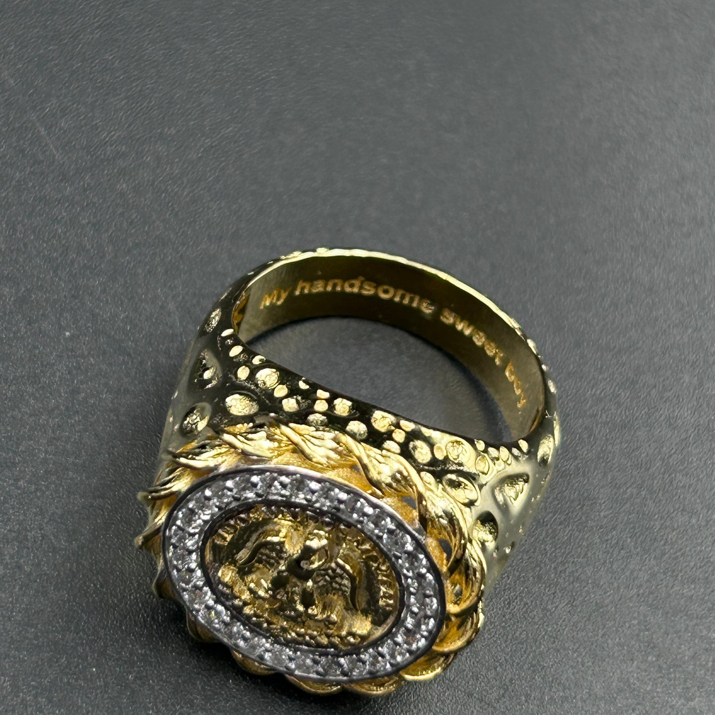 Coin Ring - Silver Men's Ring