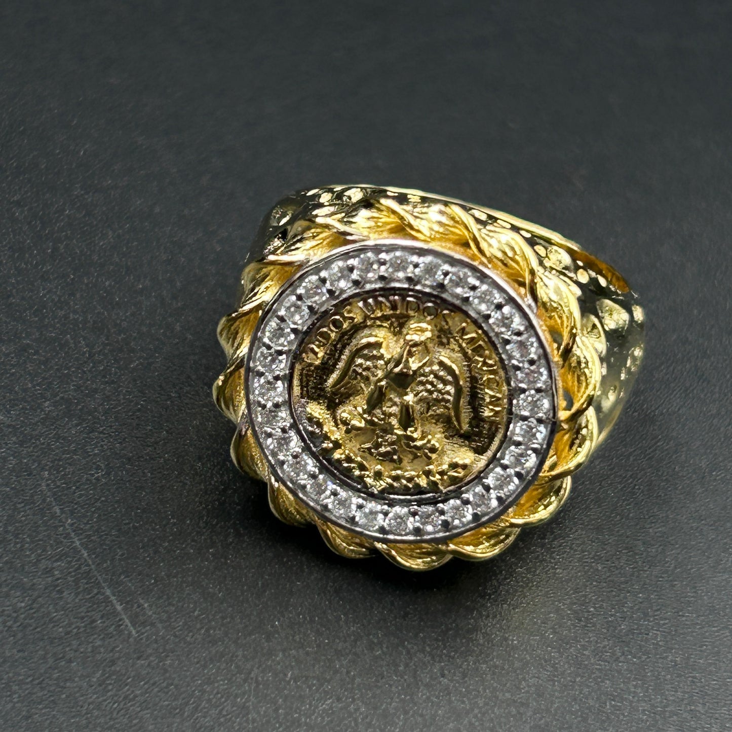 Coin Ring - Silver Men's Ring