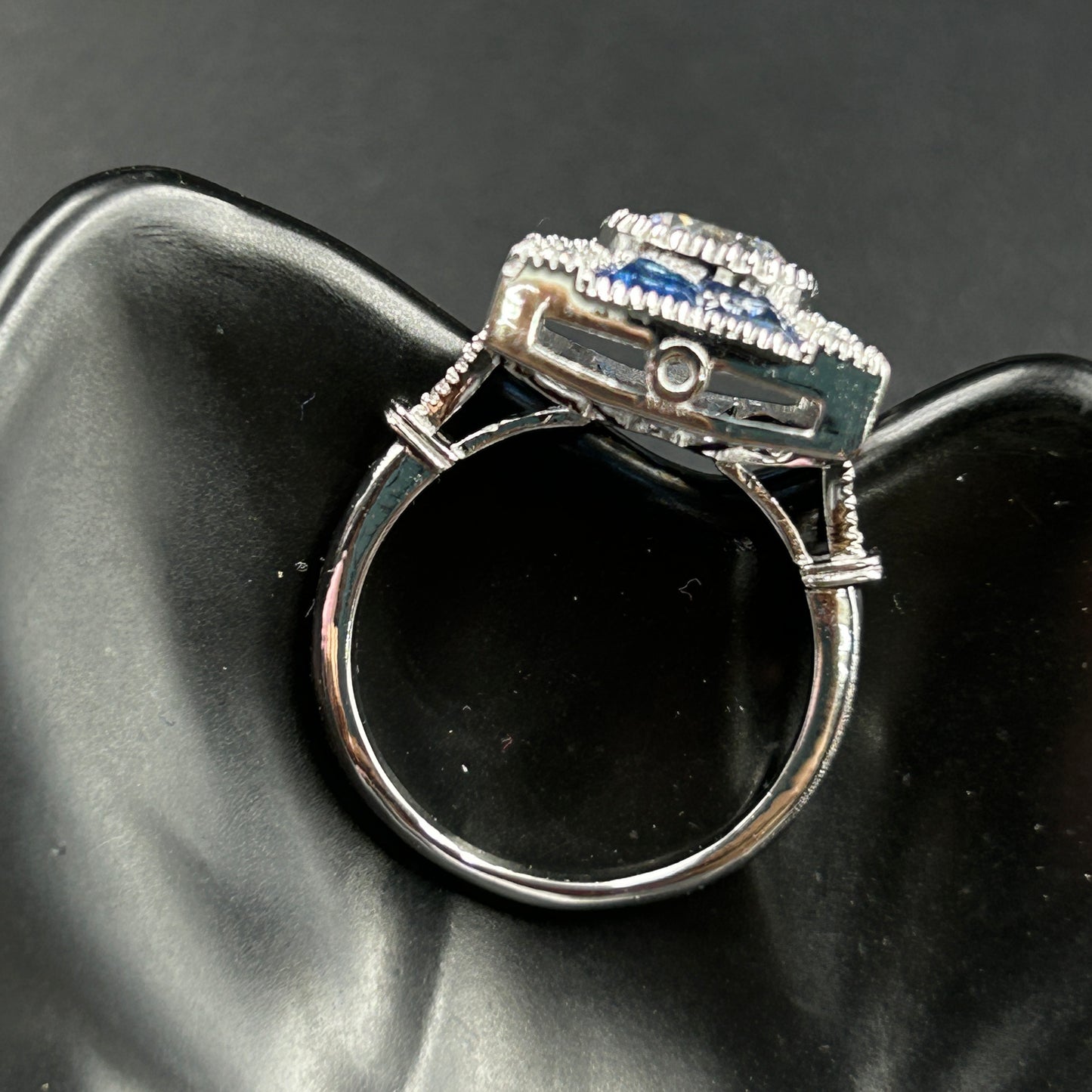 Women's Sapphire & Diamond Ring
