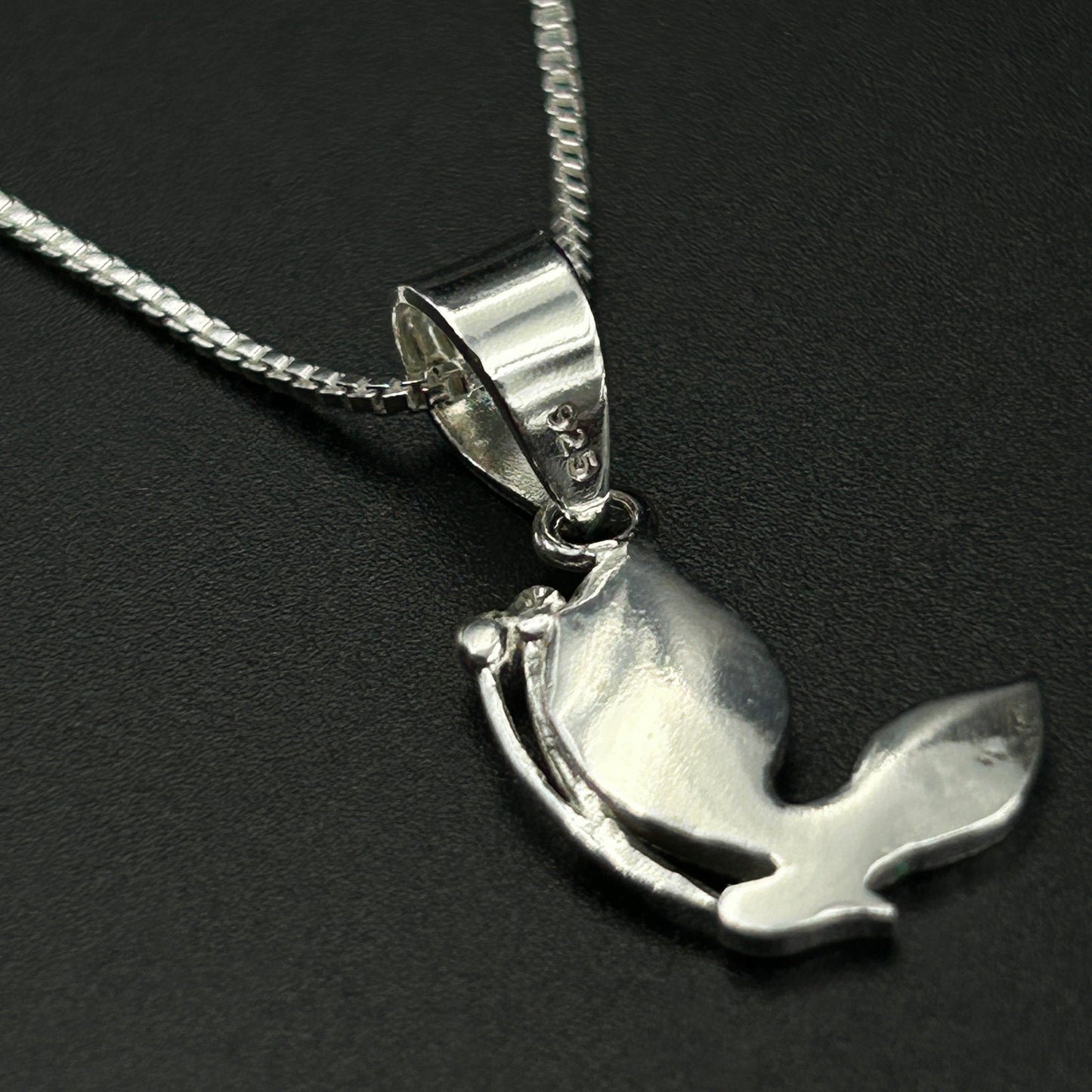 Silver Pendant with Chain for Kids