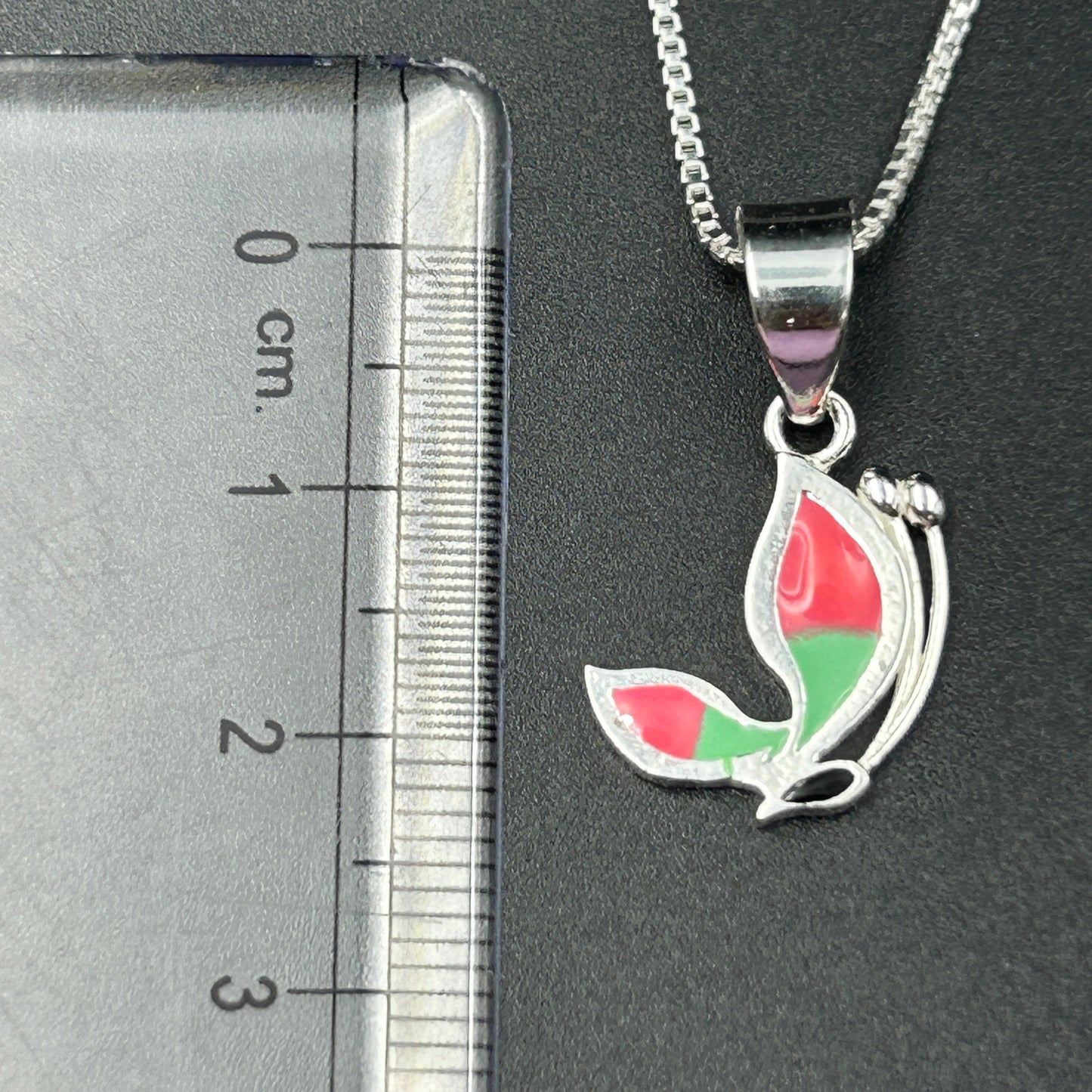 Silver Pendant with Chain for Kids