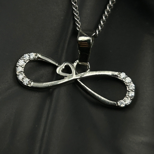 Women's Silver Infinity Pendant (8)