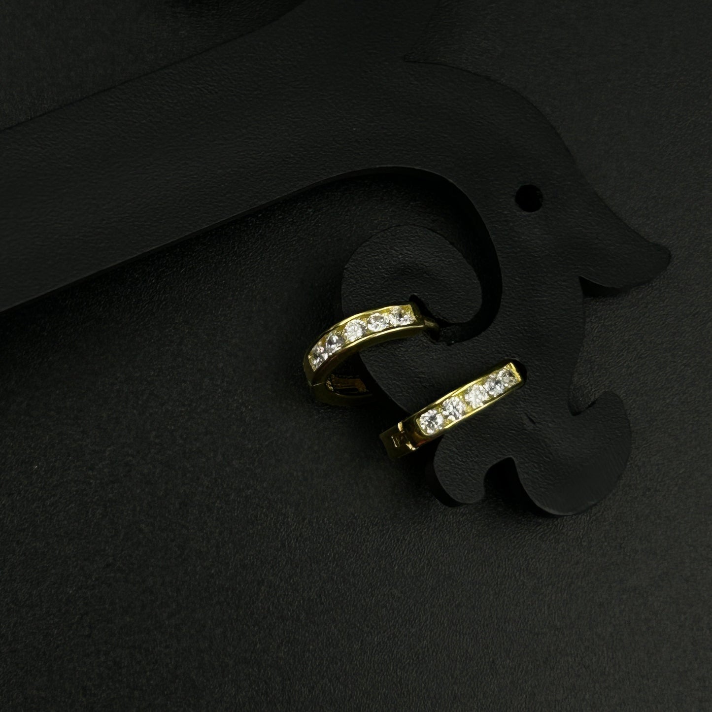 Diamond Bali - Silver Hoop Earring (Small)