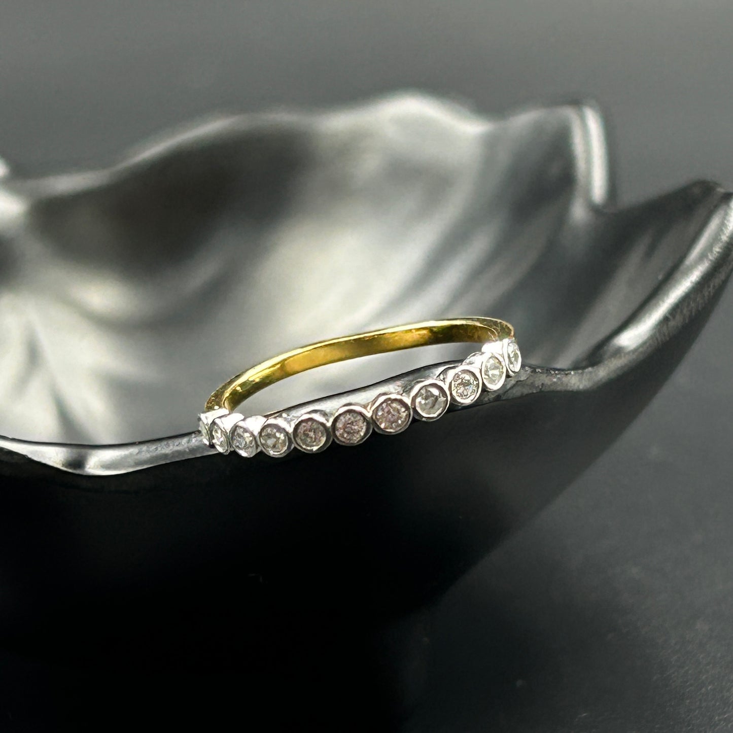 Women's Diamond Band - Silver Band