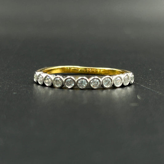 Women's Diamond Band - Silver Band