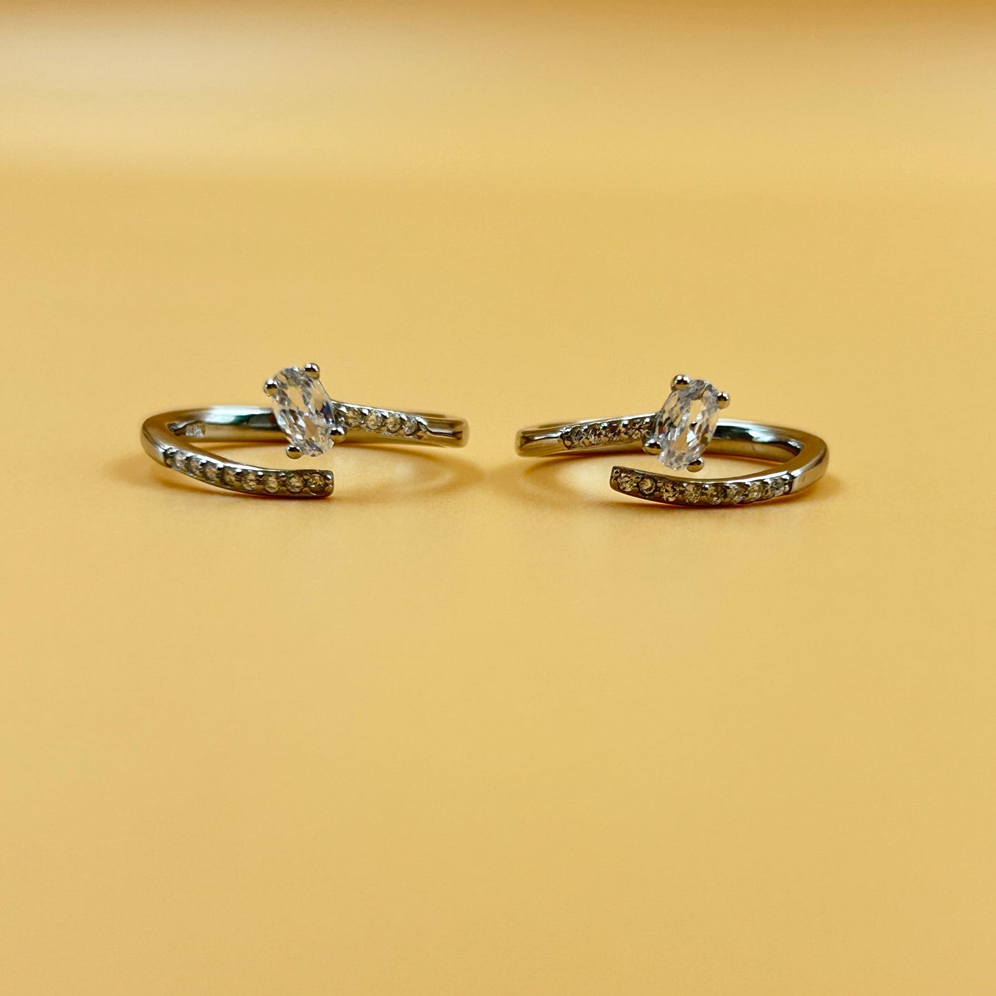 Silver Toe Ring - Oval Toe Ring