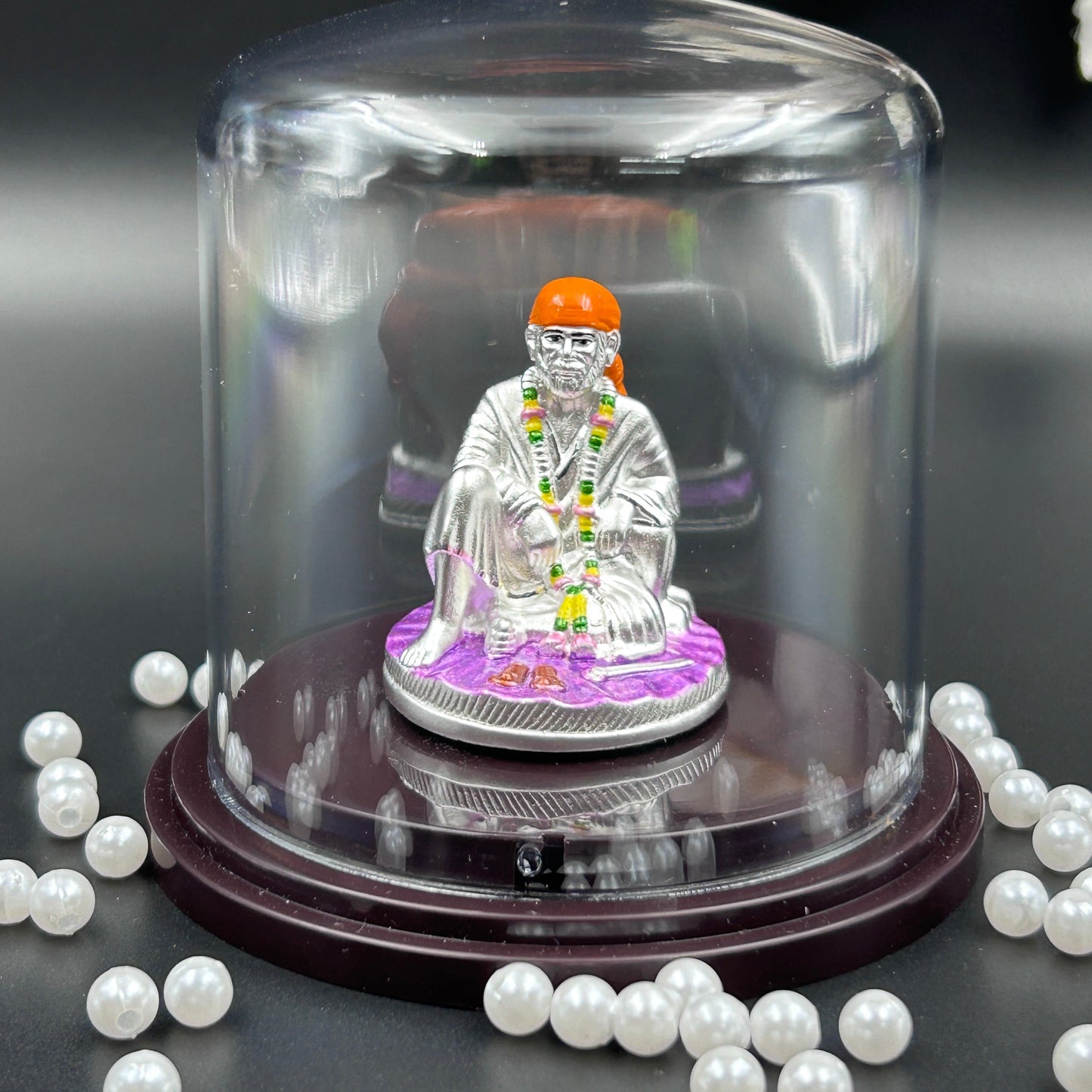 Sai Baba Pure 999 Silver Murti
