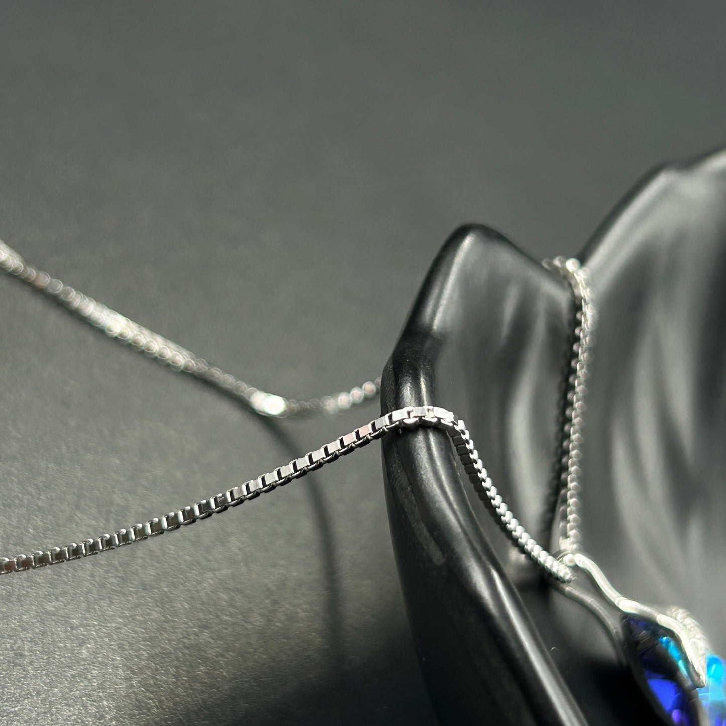 Mermaid Tail Pendant - Silver Pendant and Chain