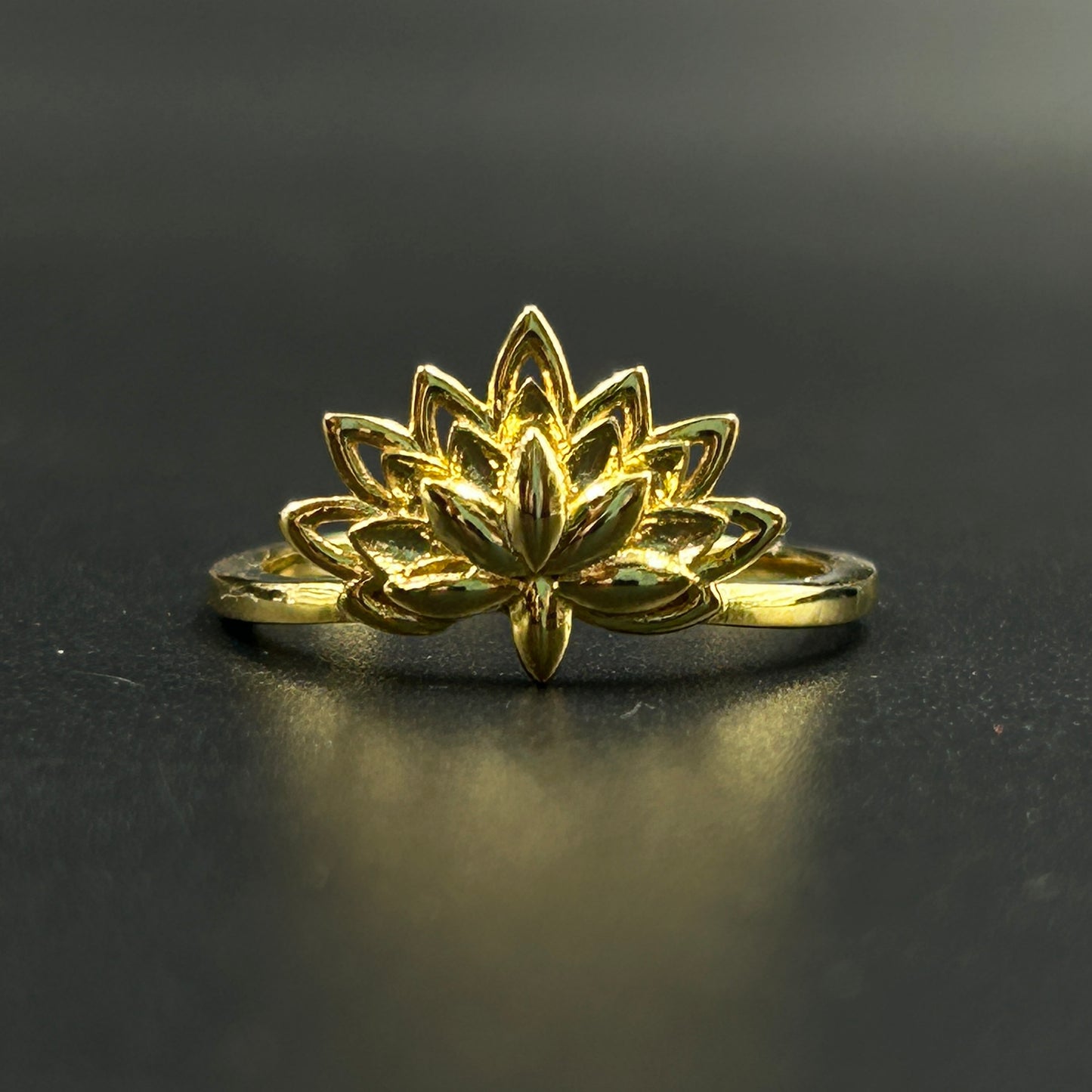 Lotus Silver Ring