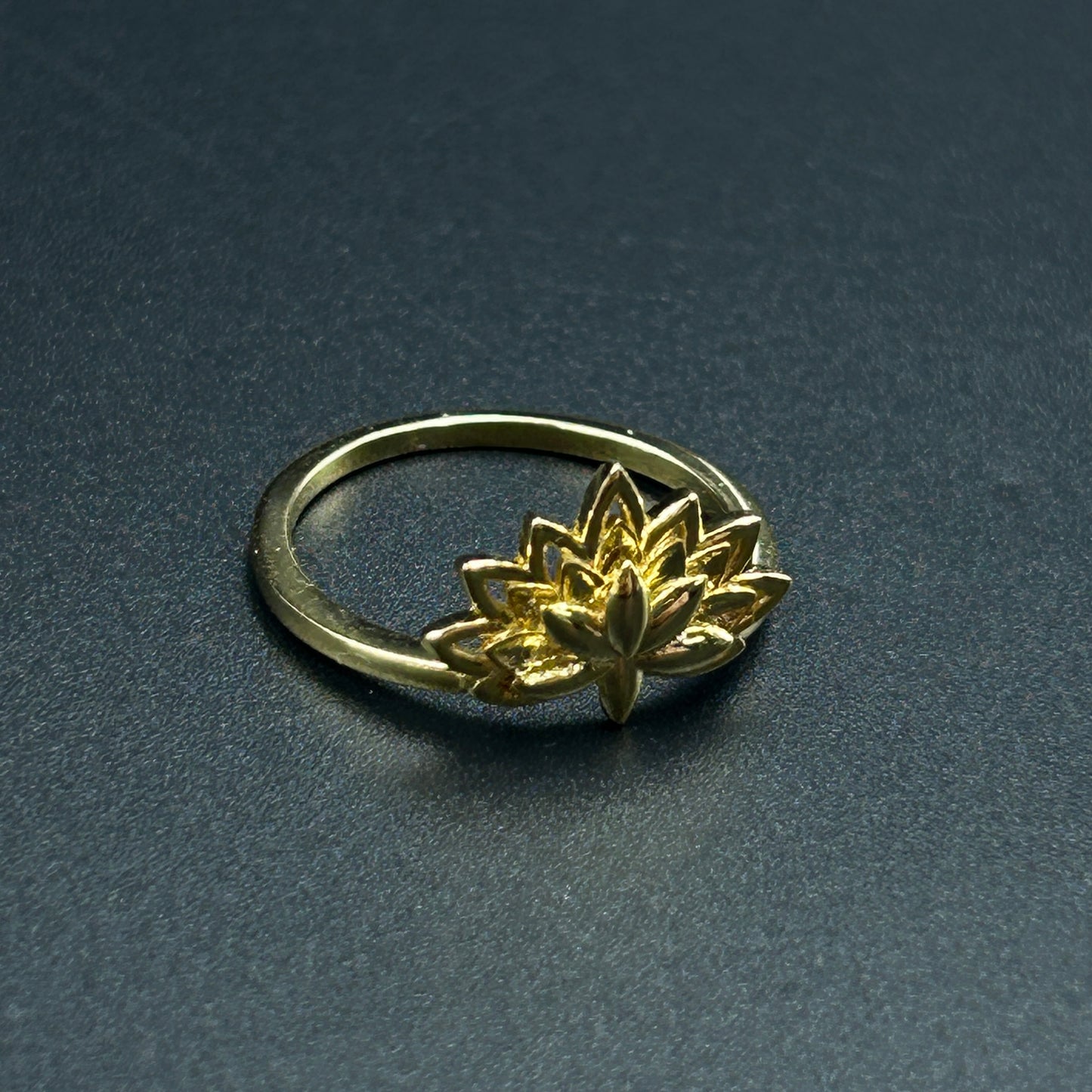 Lotus Silver Ring
