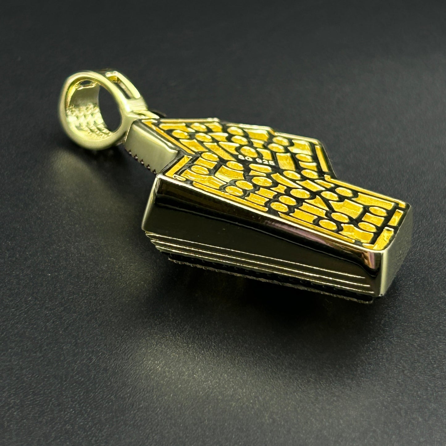 92.5 Sterling Silver Pendant - CARD Pendant