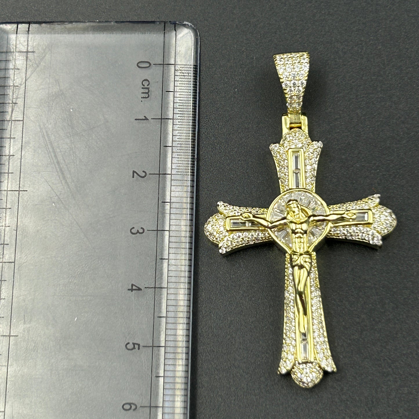 CROSS Pendant - Silver Jesus Pendant