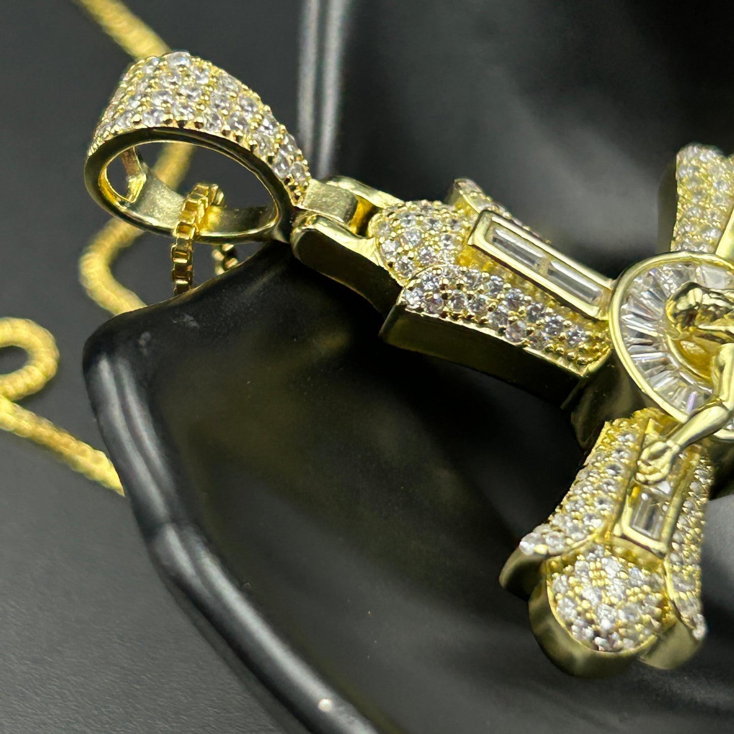 CROSS Pendant - Silver Jesus Pendant