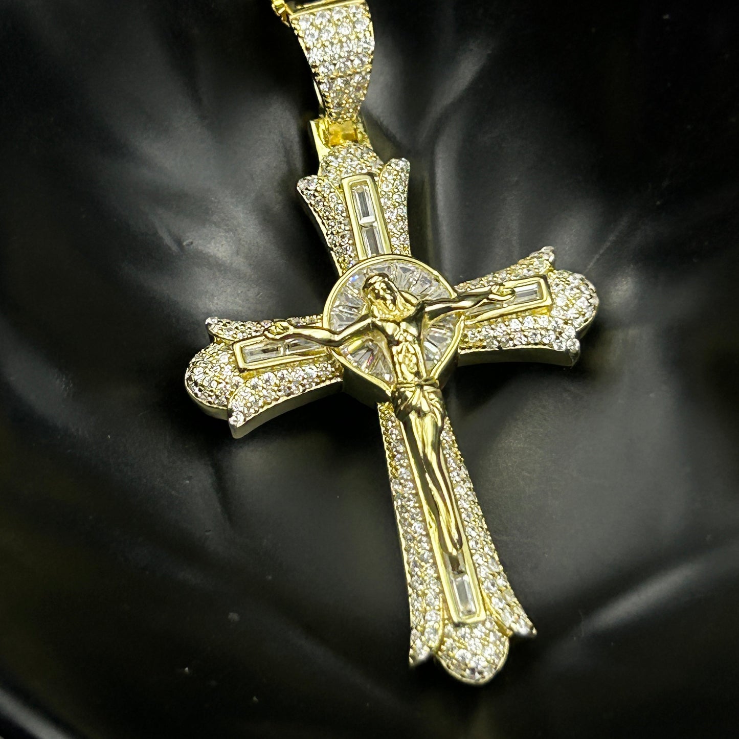 CROSS Pendant - Silver Jesus Pendant