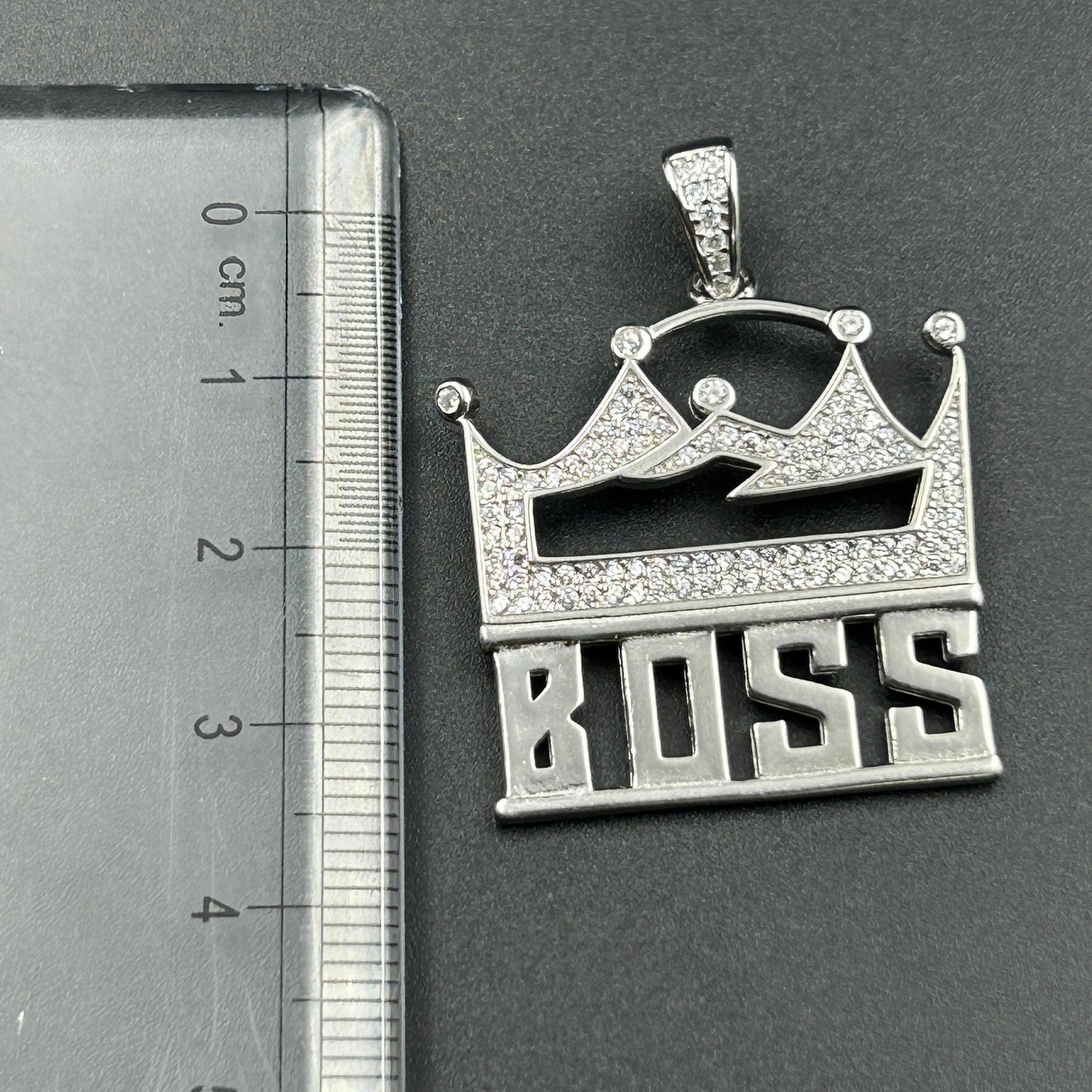 BOSS Pendant - Men's Silver Pendant