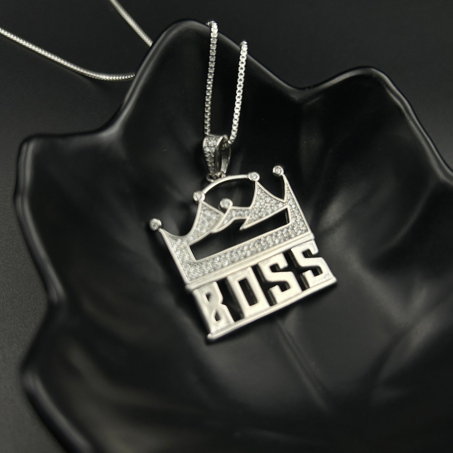 BOSS Pendant - Men's Silver Pendant