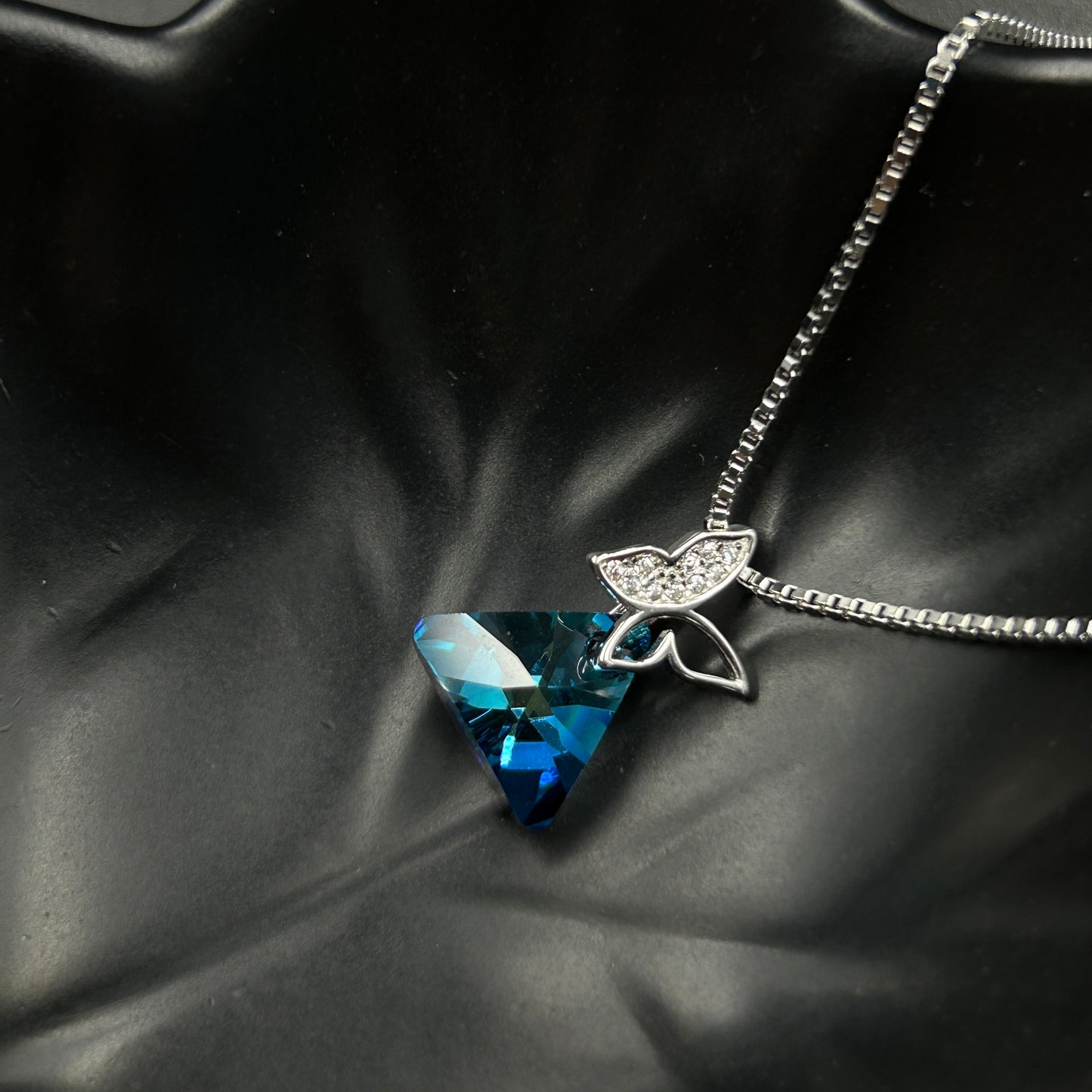 Butterfly Pendant - Silver Pendant and Chain