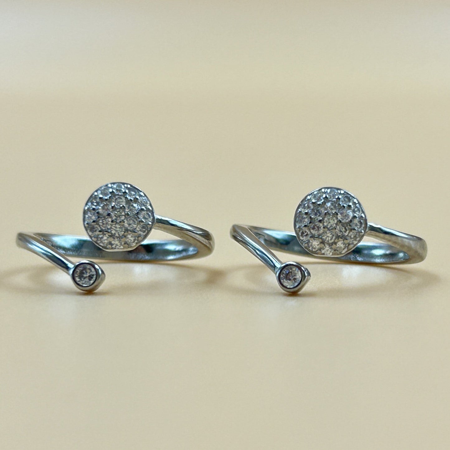 Silver Round Toe Ring - Women's Toe Ring