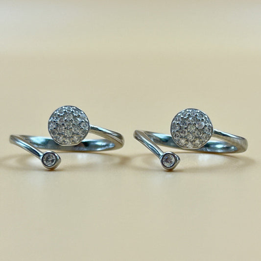 Silver Round Toe Ring - Women's Toe Ring