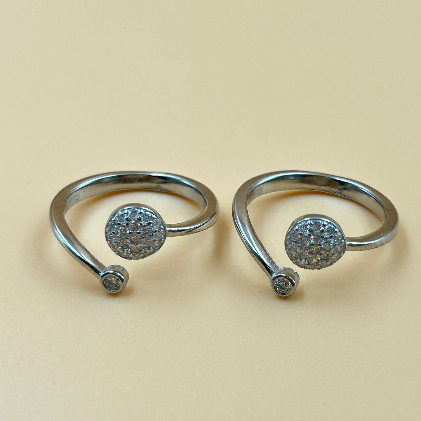 Silver Round Toe Ring - Women's Toe Ring