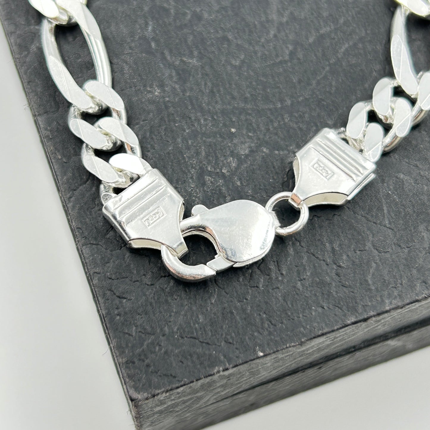 Hip Hop Charm Bracelet - Men's Silver Bracelet