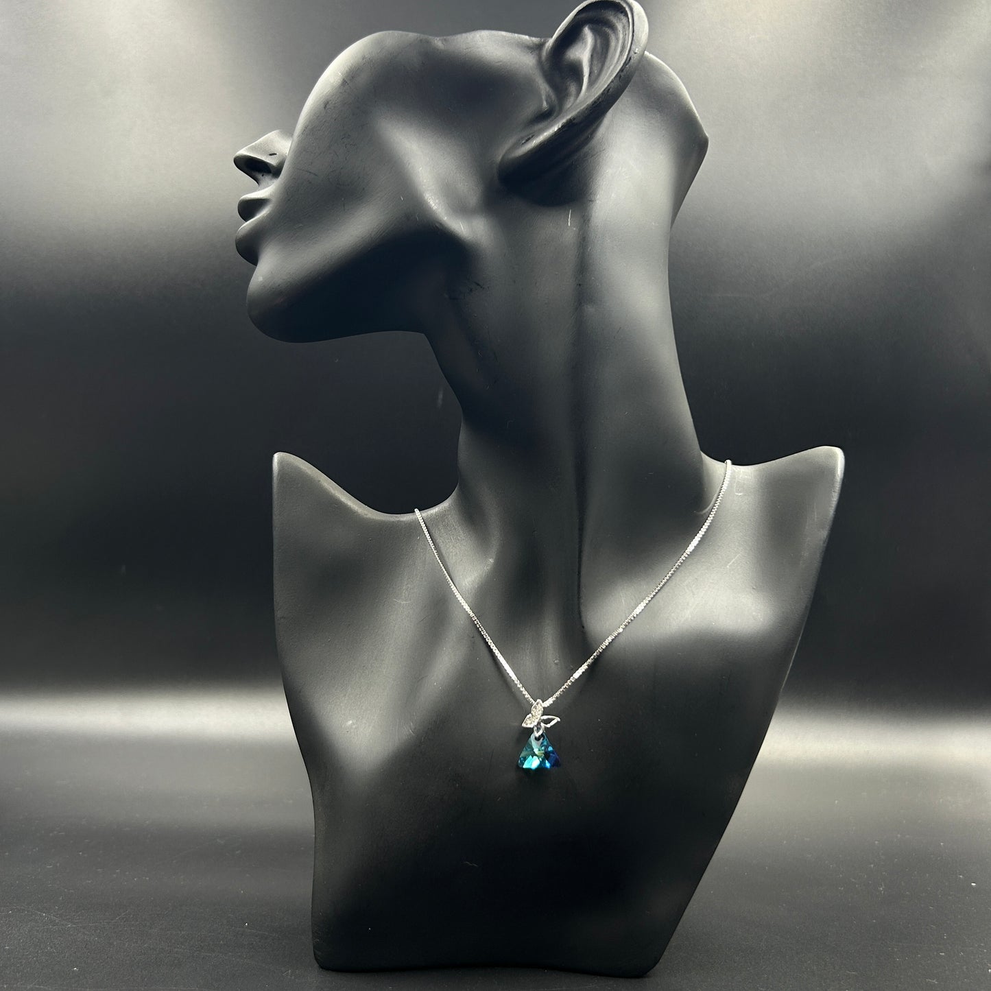 Butterfly Pendant - Silver Pendant and Chain