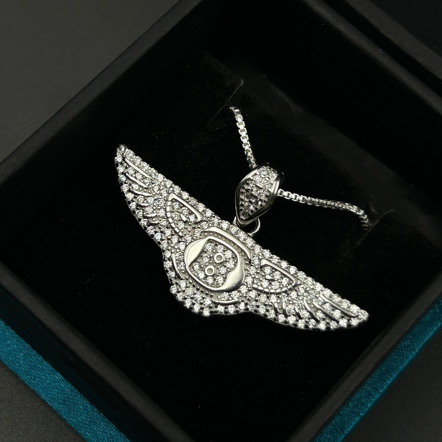 Sterling Silver Pendant and Chain for Men