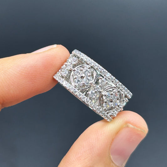 Beautiful Diamond Band - Women's Ring