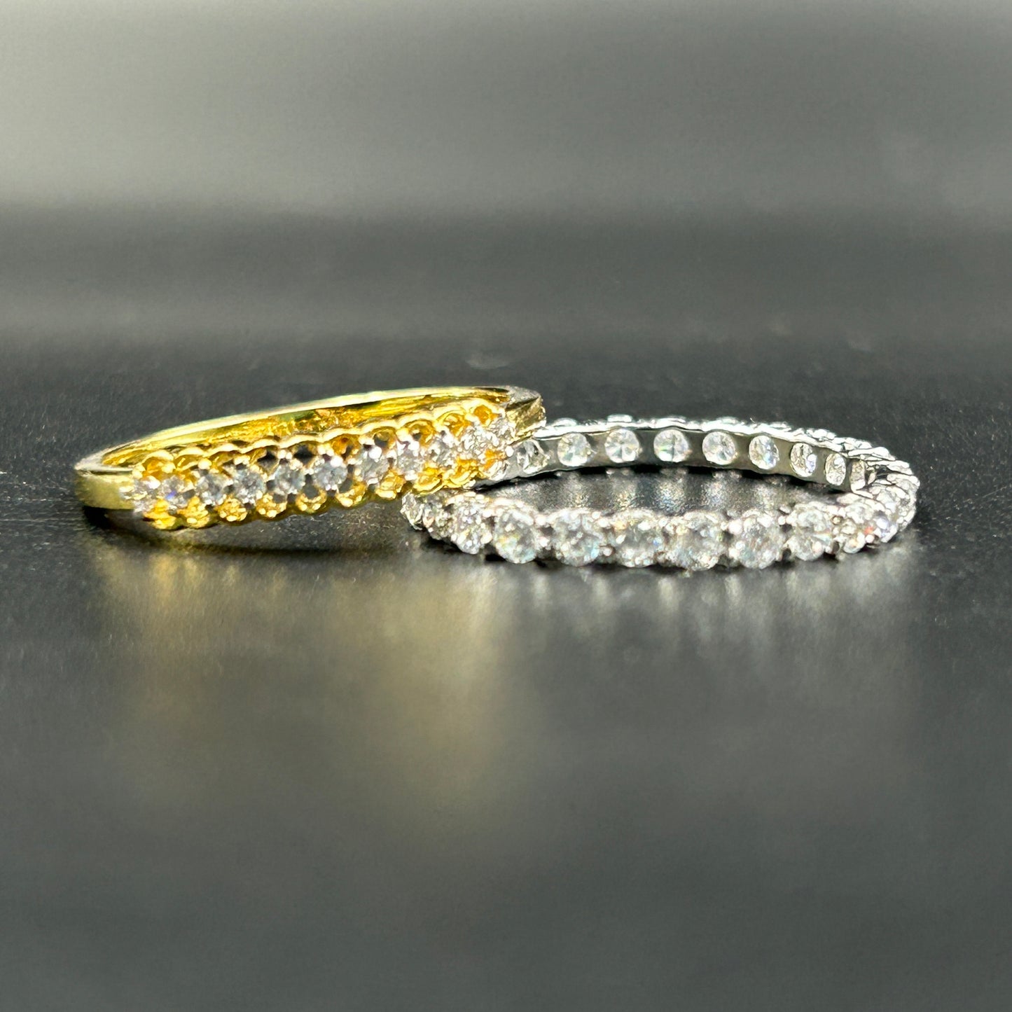 Sterling Silver Women's Ring Set