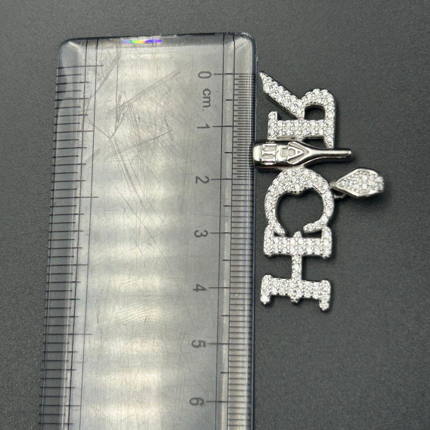 Silver Pendant - RICH Pendant for Men